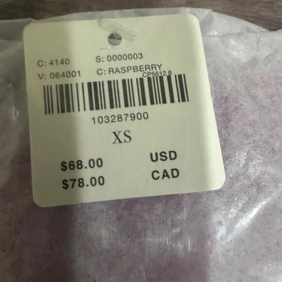 Anthropologie Sequin Lace Backless PInk Crop Top Size: XS - Picture 3 of 10